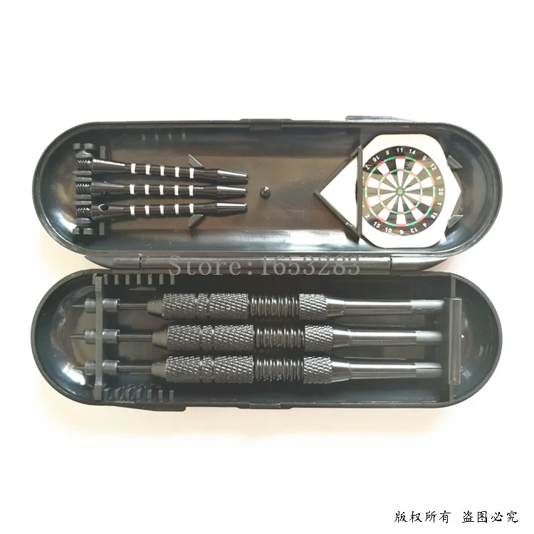 

Long Style Body/Barrel Steel Tip Dart Nickel Plating Material Body Darts set 2BA Thread with box