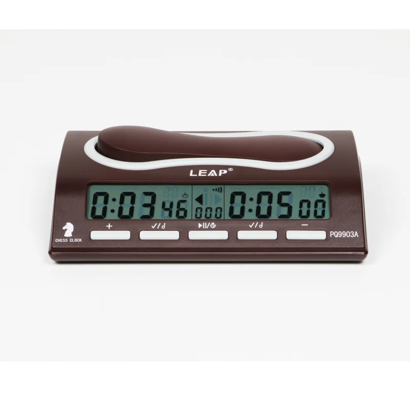 LEAP Professional Electronic Chess Clock Digital chess games Set Count down Timer Sports clocks Competition Bonus PQ9903