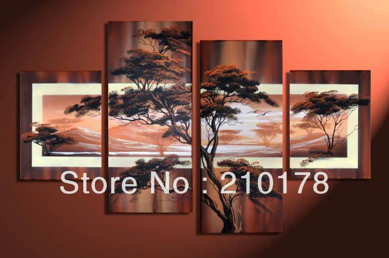 

handmade oil painting on canvas modern 100% Best Art Landscape oil painting original directly from artis LA4-031