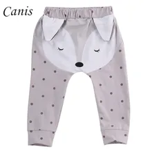 Восхитительный малыш новорожденный младенец, штаны для маленьких мальчиков и девочек штаны-шаровары с лисьим низом, леггинсы, брюки от 0 до 24 месяцев, Новое поступление