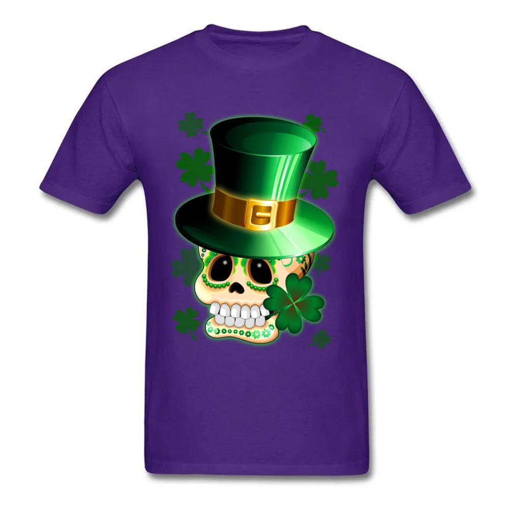 St Patrick Skull Cartoon_purple