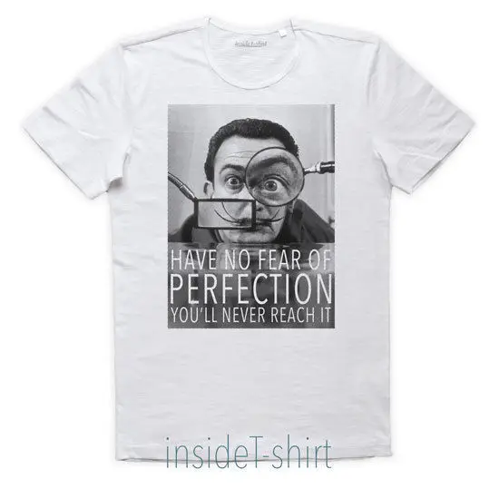 MAGLIETTA Сальвадор Дали maglia фото autoritratto surrealismo dali100 % хлопковые футболки брендовая