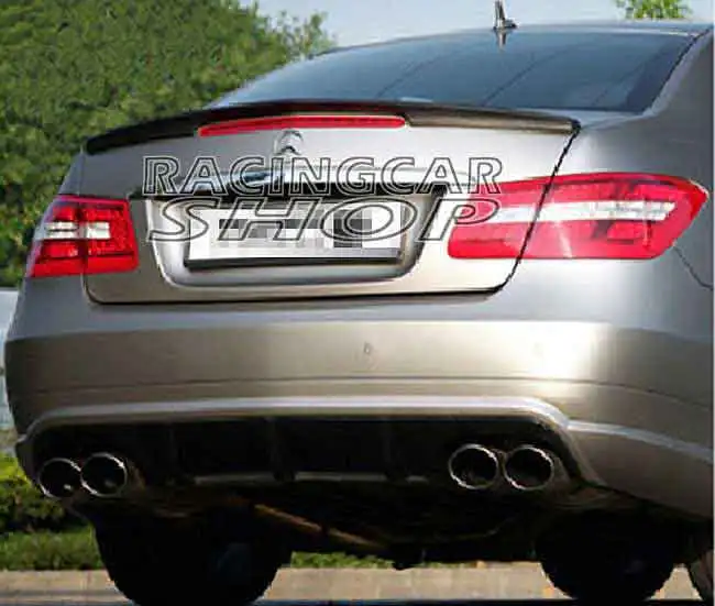 A STYLE REAR TRUNK BOOT LIP SPOILER fit for MERCEDES BENZ E-CLASS W207 C207 A207 2DR COUPE 2010UP