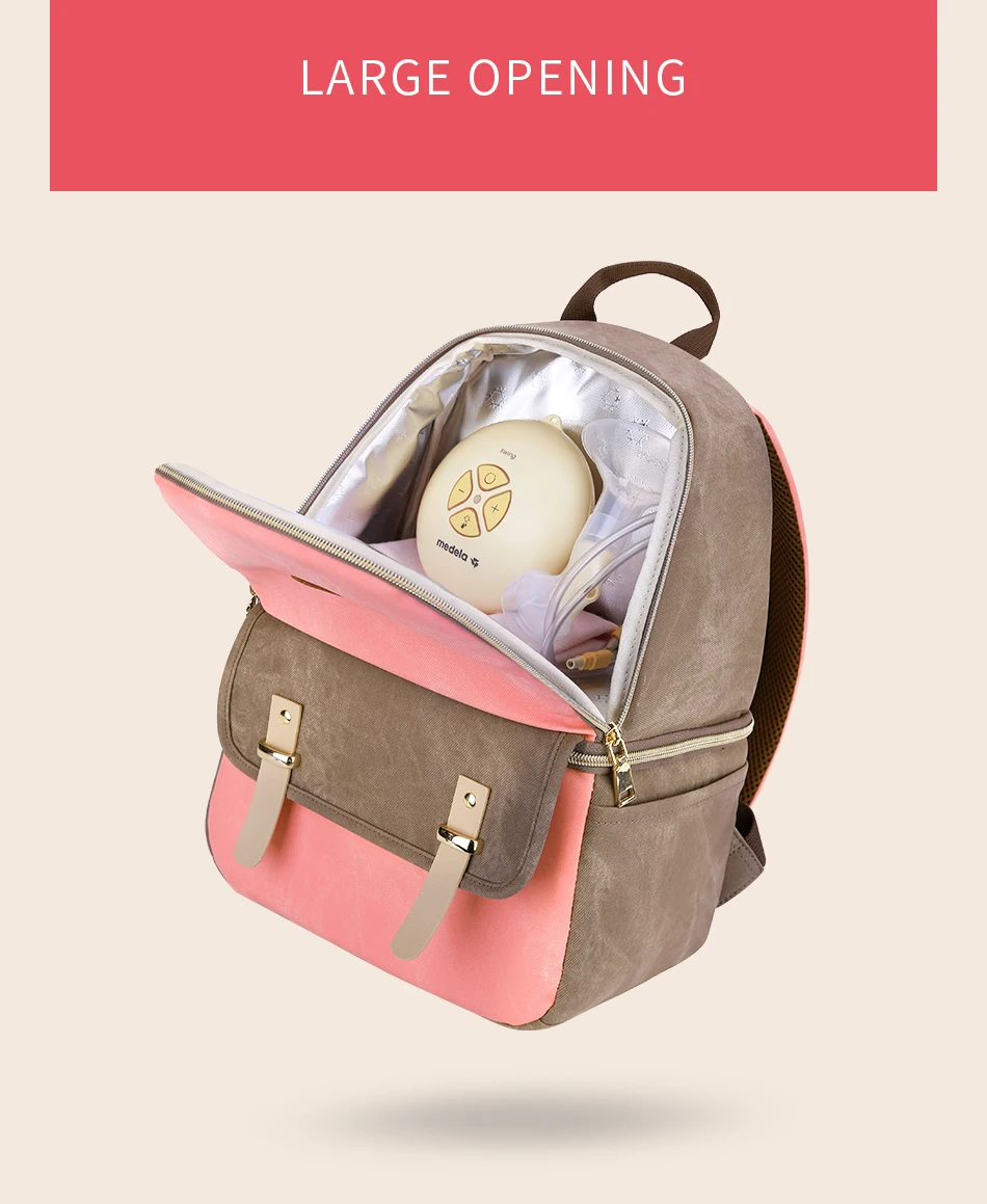 LLM изоляции мешок высокое качество сумках мода мама рюкзак Утепленная одежда/холодный обед термос сумки для ребенка Для женщин