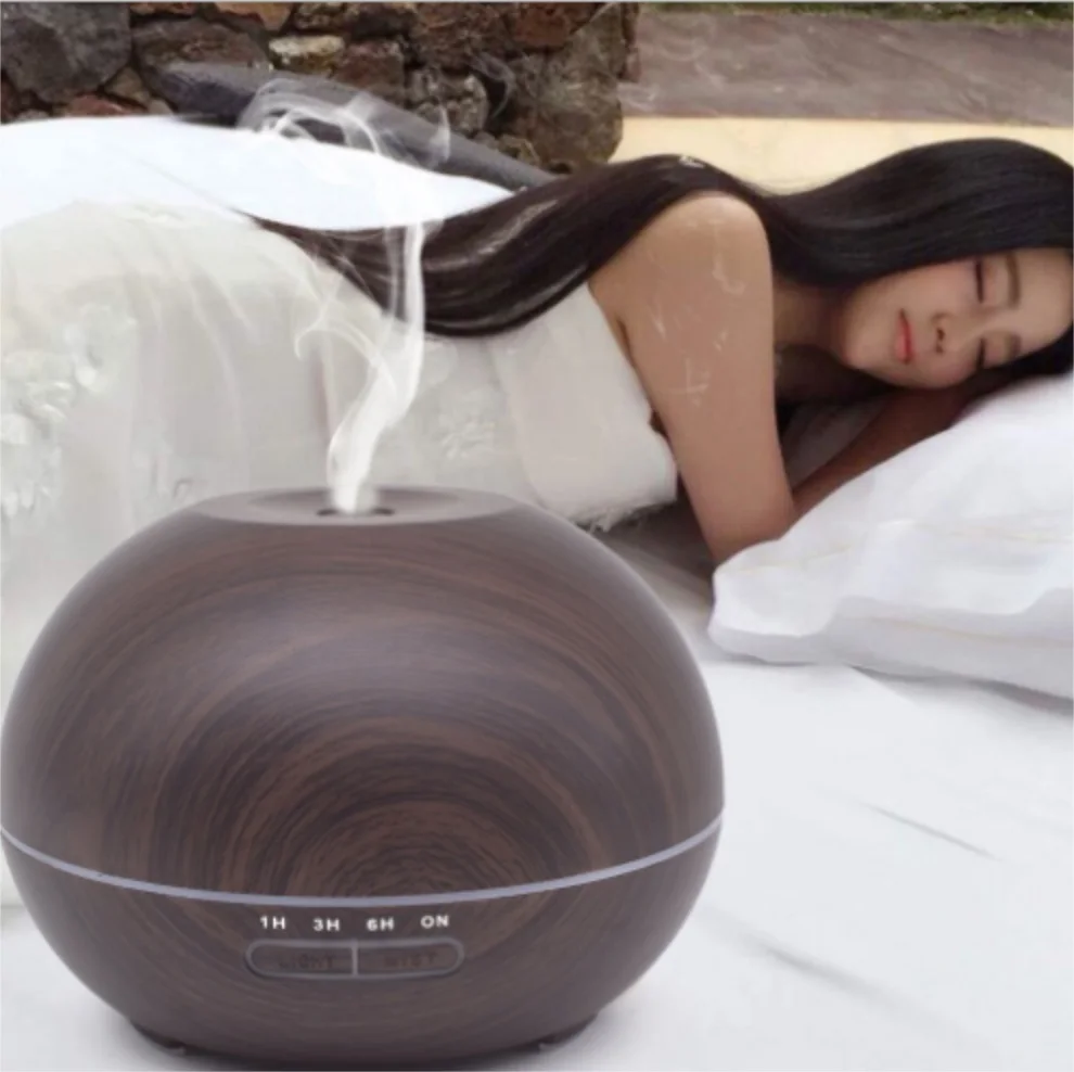 ultrasonic electric 300ml humidifier,air purifier essential oil