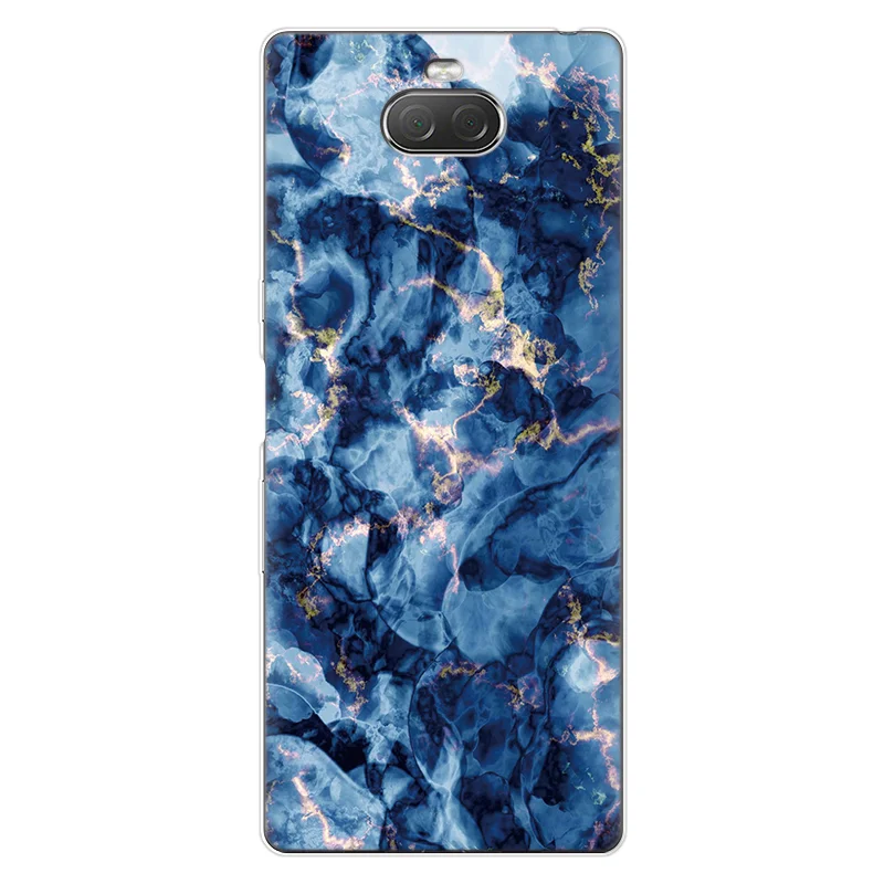 Marble Cover For Sony Xperia 10 Z5 Compact For Sony Xperia L1 L2 X XA XA1 Plus Ultra XA2 Plus XZ XZ1 Compact XZ3 Soft Clear Case - Цвет: yslanlv