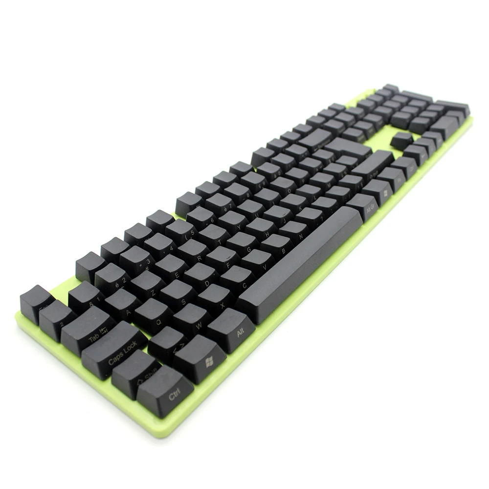 105 ключ боковой печати YMDK толстый PBT AZERTY французский ISO макет OEM профиль Keycap подходит для MX переключатели механическая клавиатура