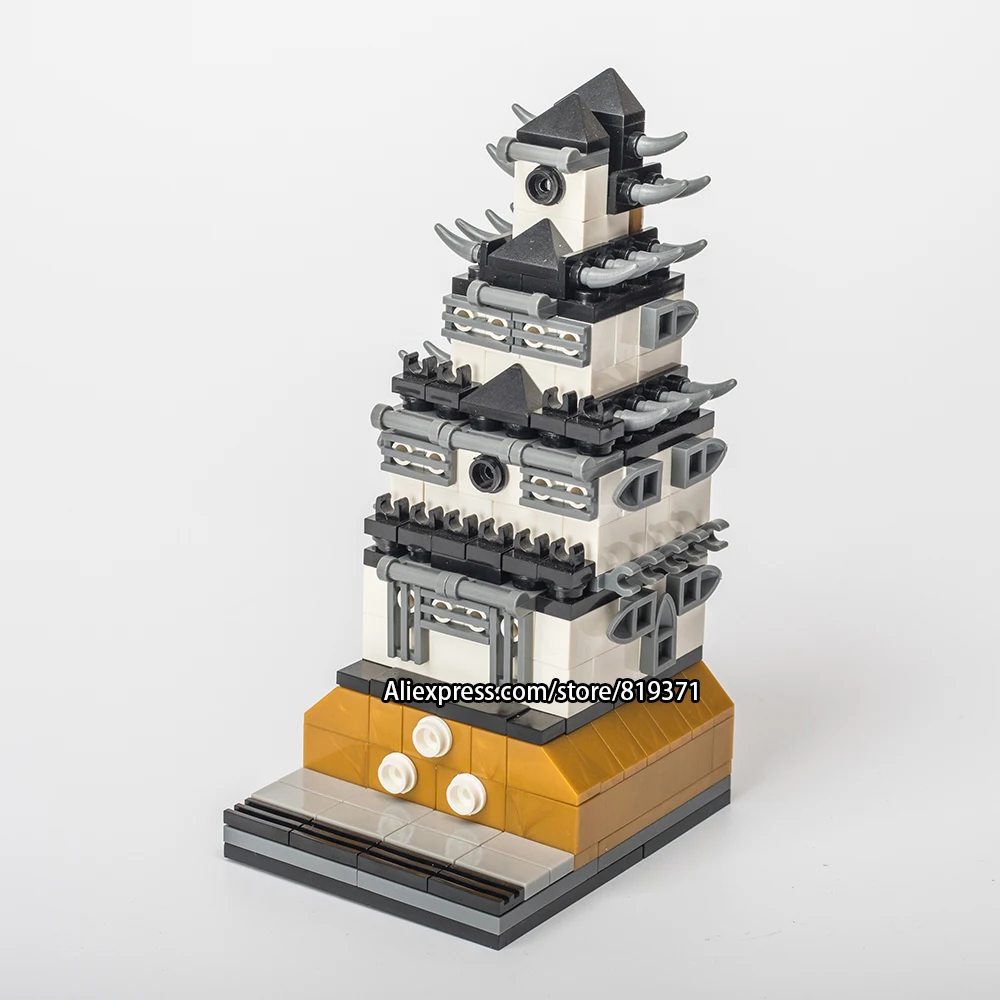 

Educational Brick Japan Architecture Osaka Castle Model Building Block DIY Toy For Kids Gift Compatible with legoeINGlys 50031