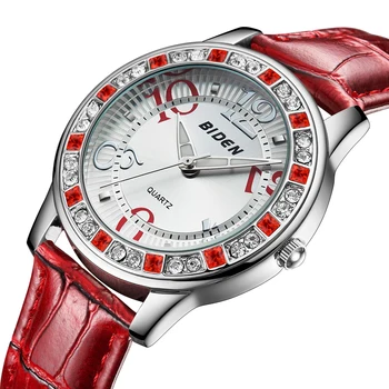 

Luxury Clock Woman Fashion Designer Leather Quartz-watch Ladies Dress Watch Brand Women Watches for Girl relogio feminino
