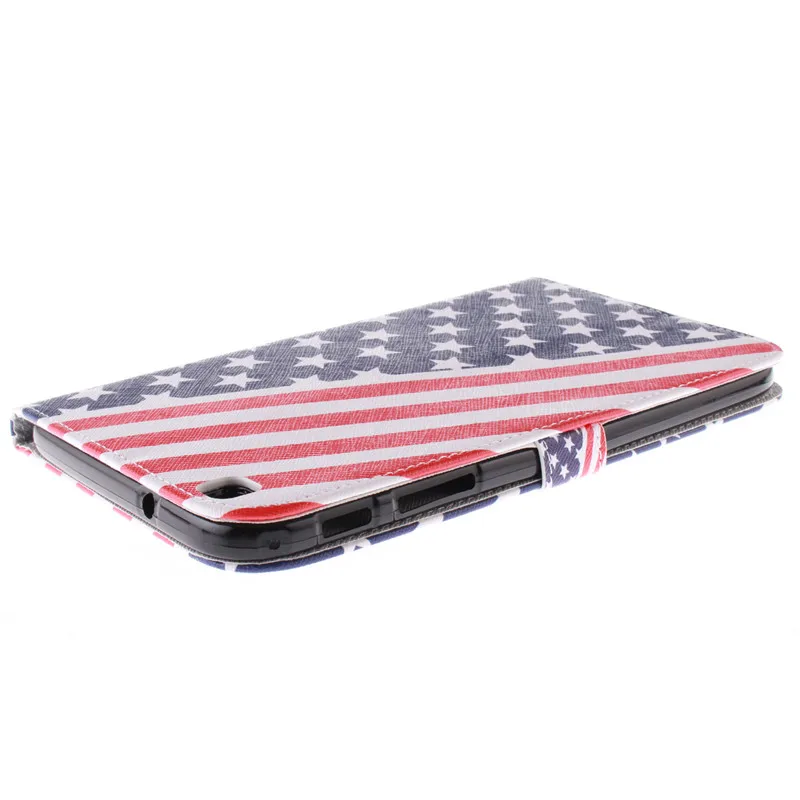 Colorful Wallet Case for Samsung Galaxy Tab 3 8.0 Case T310 T311 PU Leather Stand Case With Card Slot For Galaxy Tab 3 8.0 inch (69)