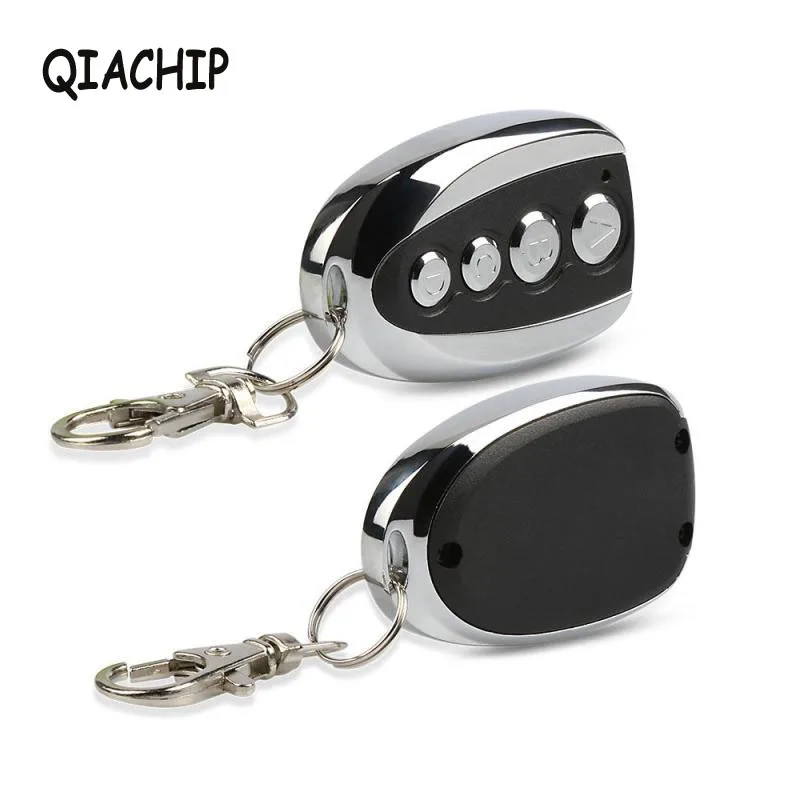 433MHz DC 12V 4 Channel Remote Control Switch Wireless RF Transmitter Duplicating Cloning Key Fob for Garage Door Opener S3