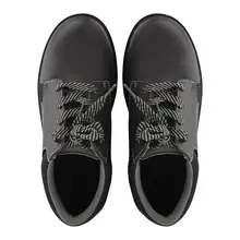 Анти-статическое Рабочая безопасная обувь Smash-proof Сталь носок износостойкая обувь черный+ зеленый