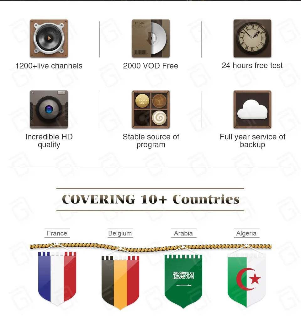 T95X2 Android8.1 S905x2 16/32G Smart TV box&NEO French subscription Europe France Arabic UK Belgium IPTV