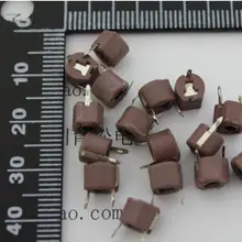 20 шт./лот 50P Регулируемый емкостный триммер переменный конденсатор с алюминиевой крышкой, пластиковые 6 мм JML06-1-50P