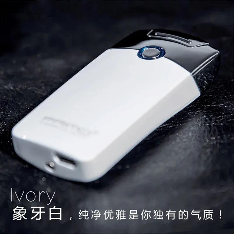 Мощная USB Зажигалка перезаряжаемый электронный фонарь зажигалка аксессуары для