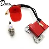 IGNITION COIL for 43cc 47cc 49cc Mini Quad Pocket Dirt Bike ATV 2-Stroke Engine part with L7T spark plug