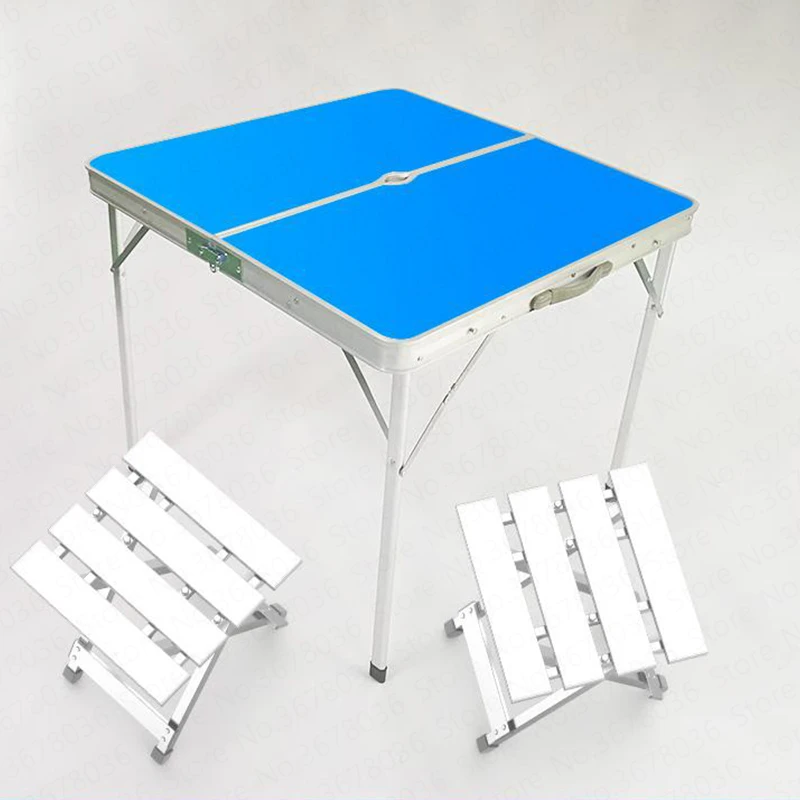 Outdoor Folding Table And Chairs Folding Table Square Small Square Table Picnic Home Mahjong Table Simple