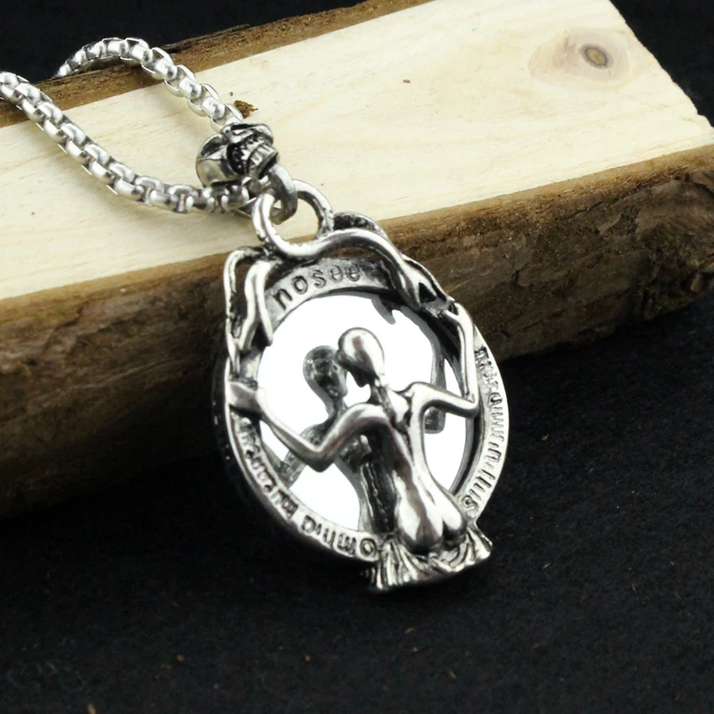 Ожерелье подвеска в виде змеи с черепом|accessories fashion|fashion accessoriesfashion necklace |