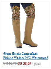 Унисекс армейский зеленый рыбацкие болотные ноги брюки ПВХ+ Синтетическая кожа рыбацкие сапоги утолщенная подошва цельные рыбацкие болотные ноги брюки