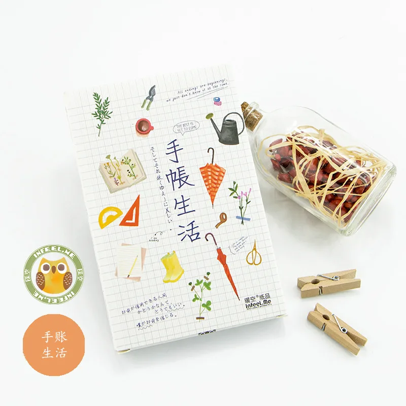 

3 set/1 lot Retro Hand zhang life Greeting Card Postcards Birthday Bussiness Gift Card Set Message Card