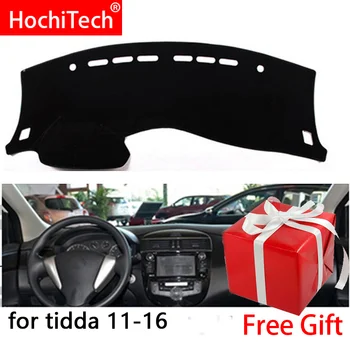 

For Nissan tiida c12 2011-2019 Right and Left Hand Drive Car Dashboard Covers Mat Shade Cushion Pad Carpets Accessories