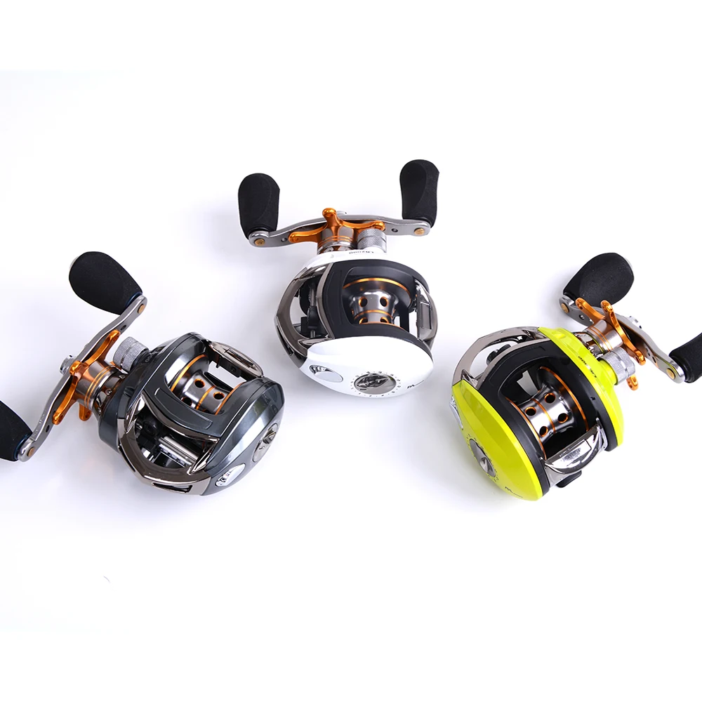 

LHA 200 10+1 ball bearings right hand Gear ratio6.3:1 baitcasting reel high speed fishing reel three colors for choice