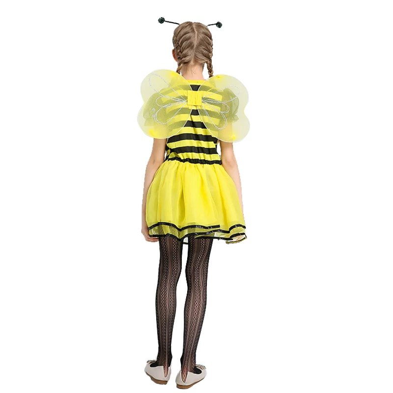 Костюм для Хэллоуина с надписью Sweet Bee Insert девочек|Костюмы девочек| |