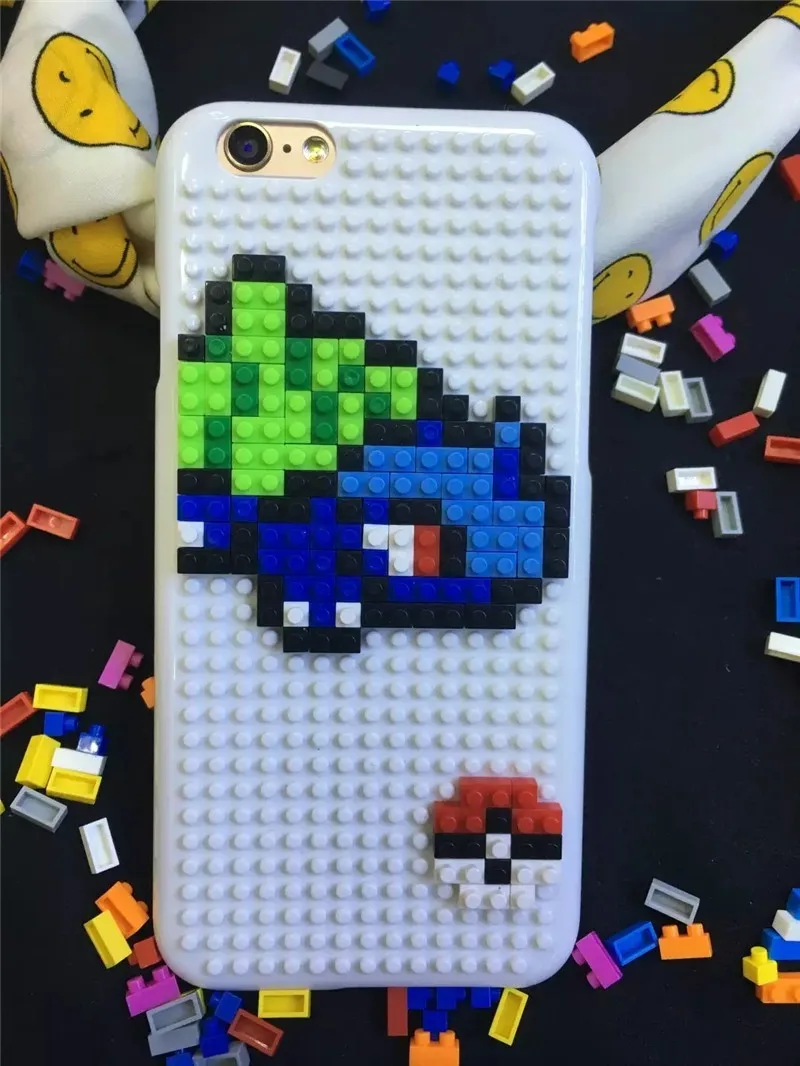 3D Building Block Hard Phone Case (4)
