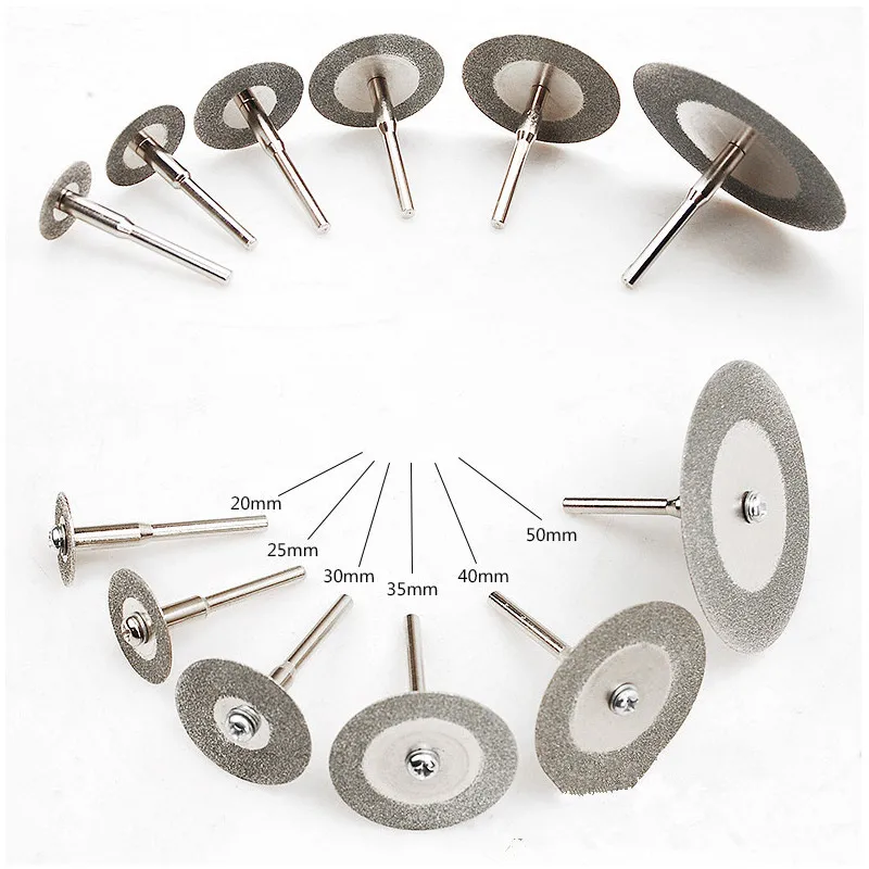 12 шт. Мини Алмазный отрезной диск Dremel аксессуар циркулярная пила абразивных пилы режущего колесные диски для Dremel дрель роторный инструмент