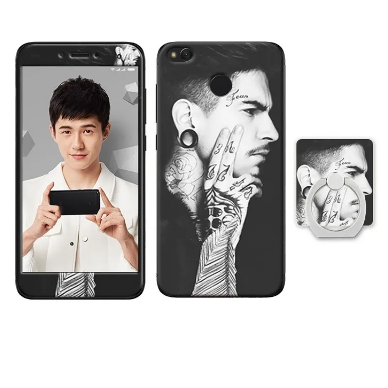  Xiaomi redmi 4X case cover glass screen protector  (14)