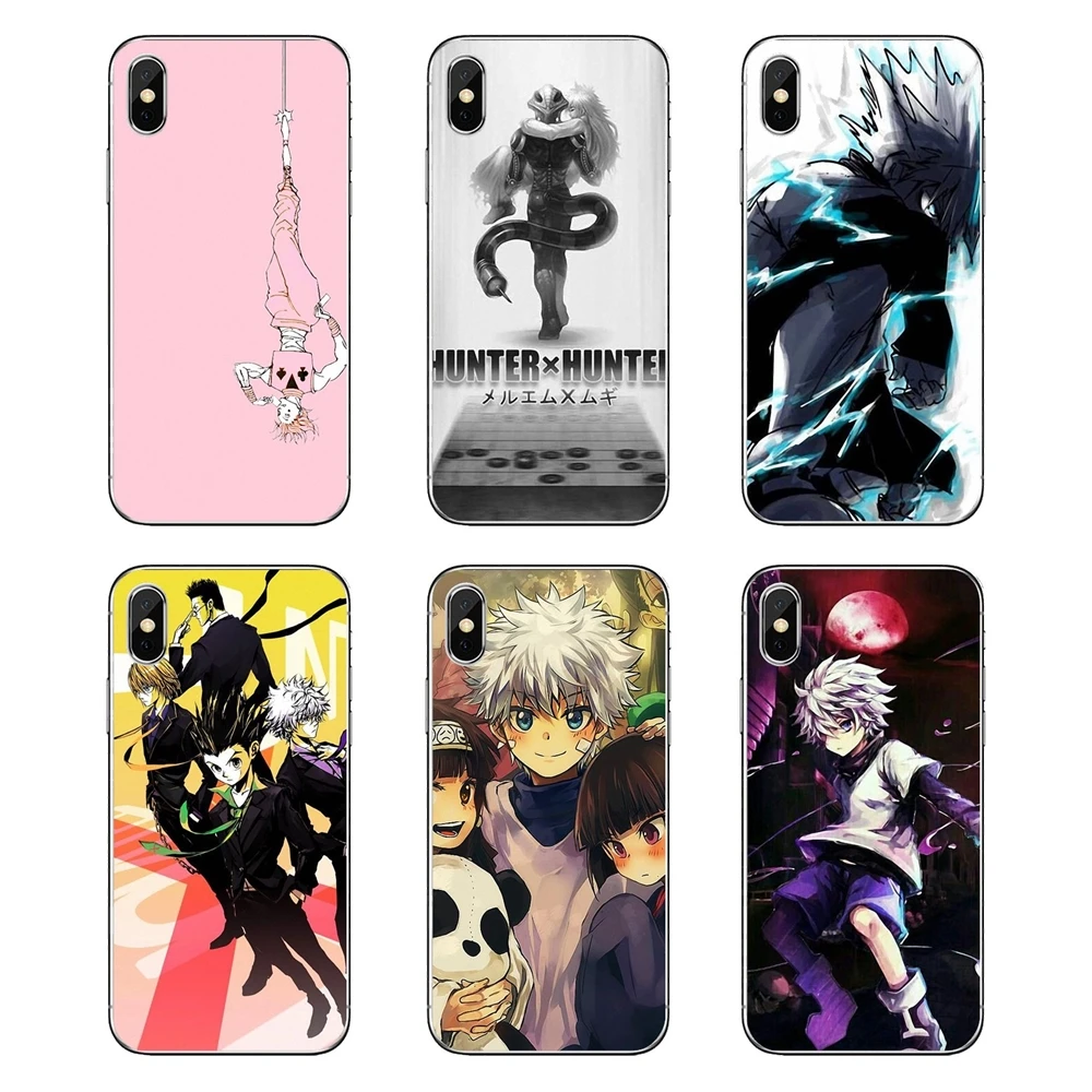 Прозрачные мягкие чехлы Hunter X Kurapika Killua Zoldyck для Motorola Moto X4 E4 E5 G5 G5S G6 Z Z3 G3 C Play Plus |