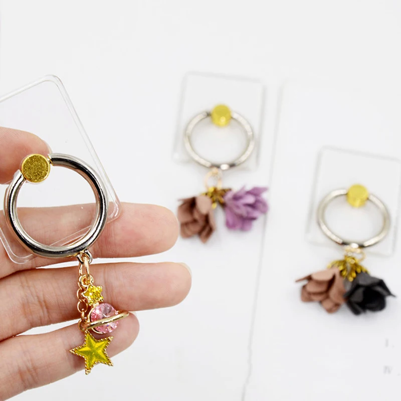 2018 New Design 1 Piece ABS Transparent Mobile Phone Finger Ring Holder Cute Cartoon Phone Holder Ring Stand for Samsung iphone 2018 New Design 1 Piece ABS Transparent Mobile Phone Finger Ring Holder Cute Cartoon Phone Holder Ring Stand for Samsung iphone