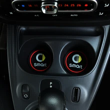 Противоскользящий Автомобильный держатель для чашки воды, матовый силиконовый коврик, декоративные аксессуары, держатель для чашки, Накладка для smart 453 fortwo forfour