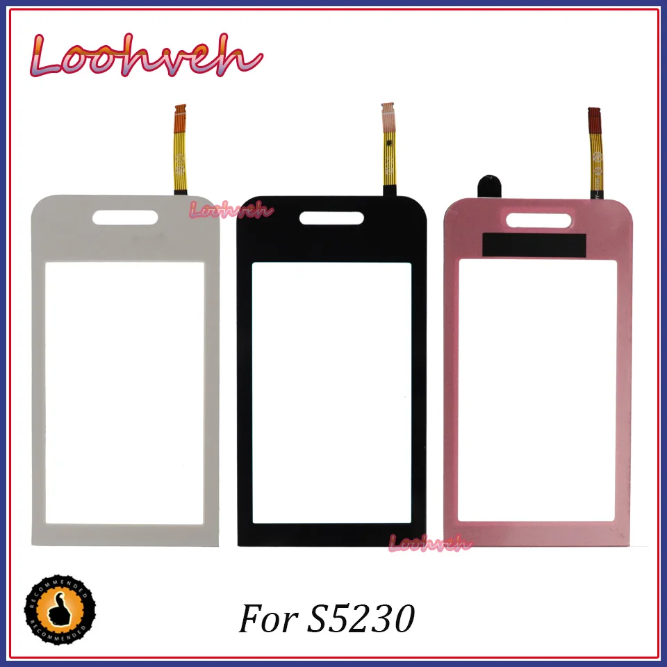 

High Quality 3.0" For Samsung S5230 Touch Screen Digitizer Sensor Front Glass Lens Panel