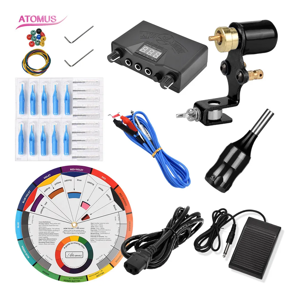 

Tattoo Machine Rotary Kit Rotary Pen Professional Tatu Supplies Tatuar Profesional De Tatuaje Tatto Set Kit Tatuagem Proficional