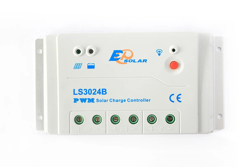 LS3024B 30A 30 А EP серии ШИМ Контроллер панели солнечных батарей макс. 24 в 900 Вт