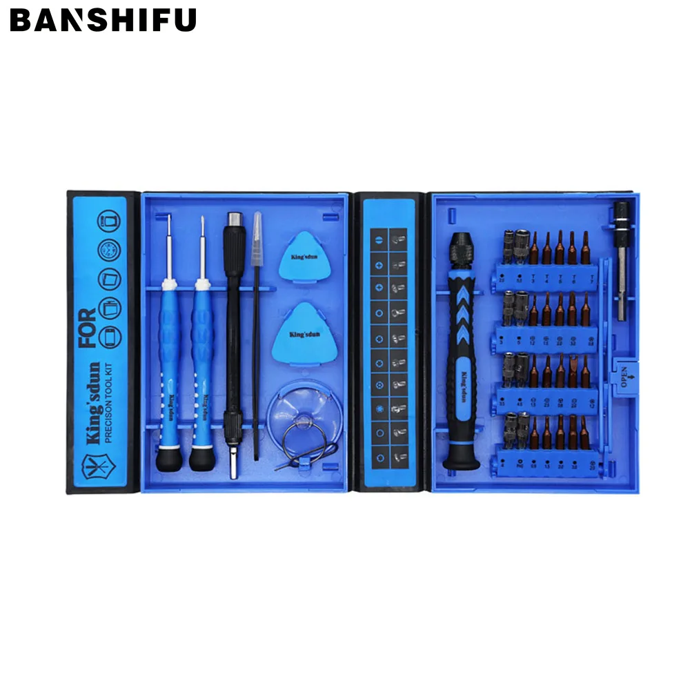 

38 in 1 DIY Household Screwdriver Set Opening Repair Tool Set for iPhone Samsung HTC Laptop