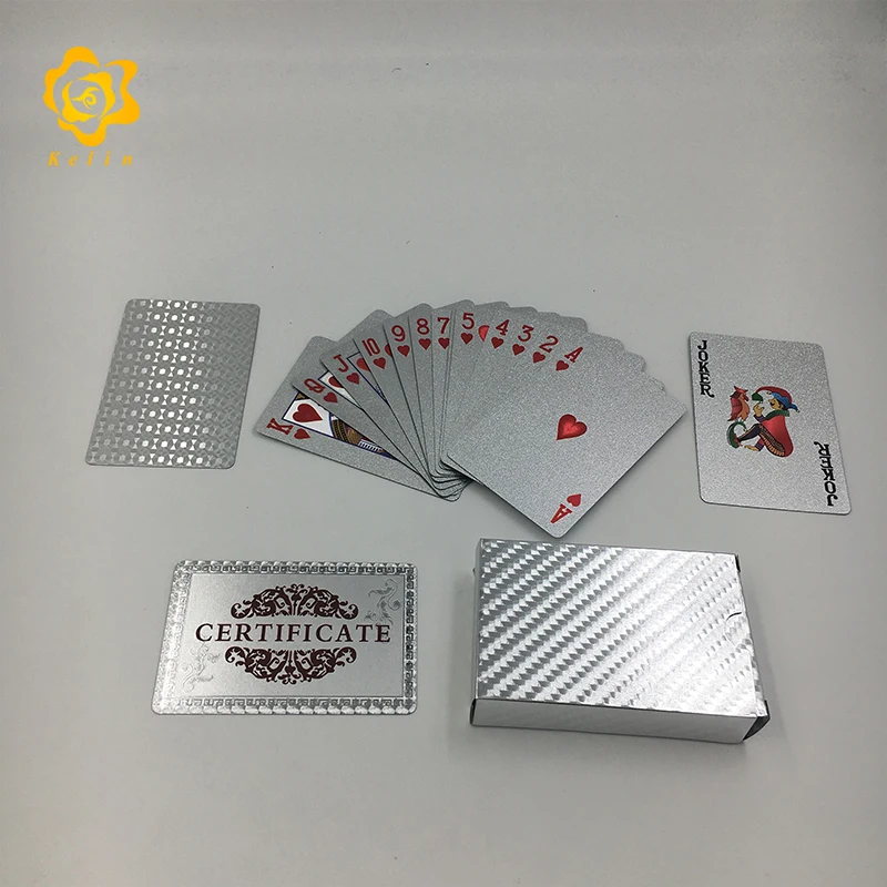 Розовое золото цвет фольга мозаичный дизайн изображения игральные карты для покера для игр и свадебных развлечений подарки