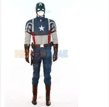 

Deluxe Civil War Captain America Superhero Cosplay Costume