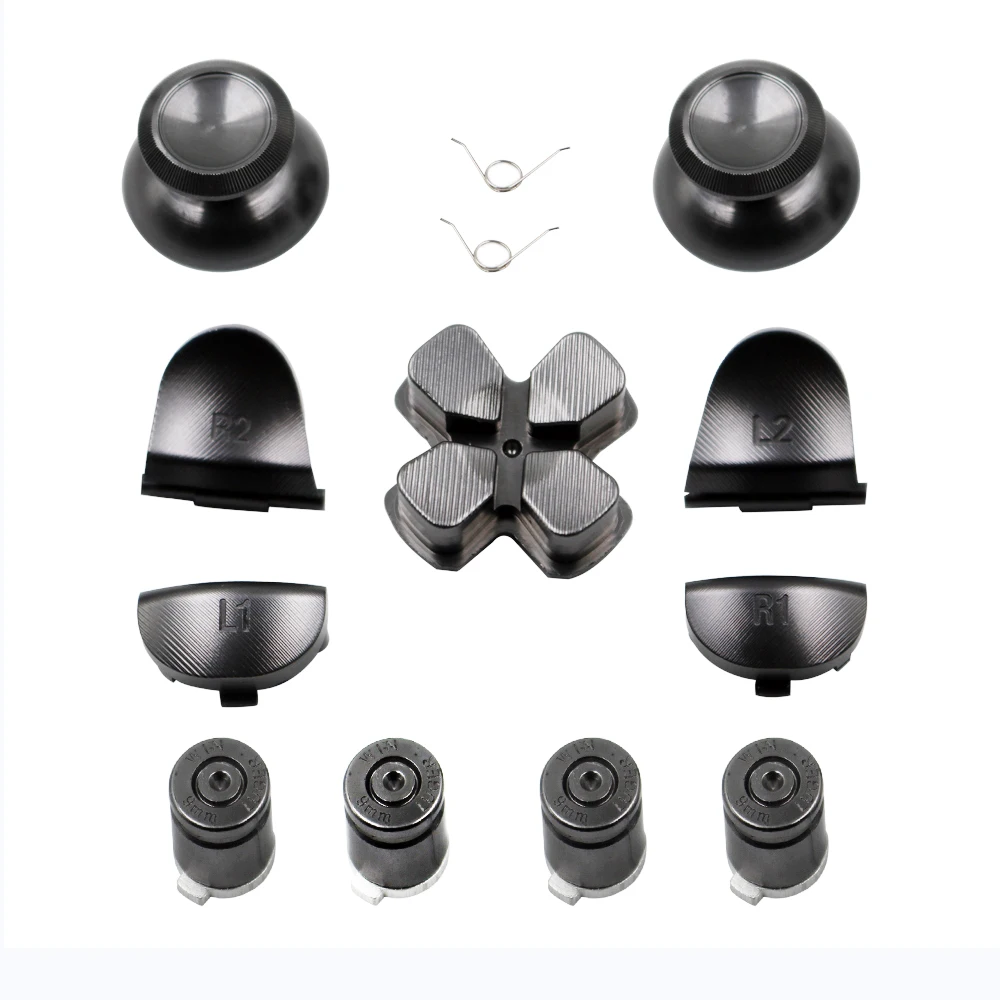 PS4 METAL BUTTONS GREY 3