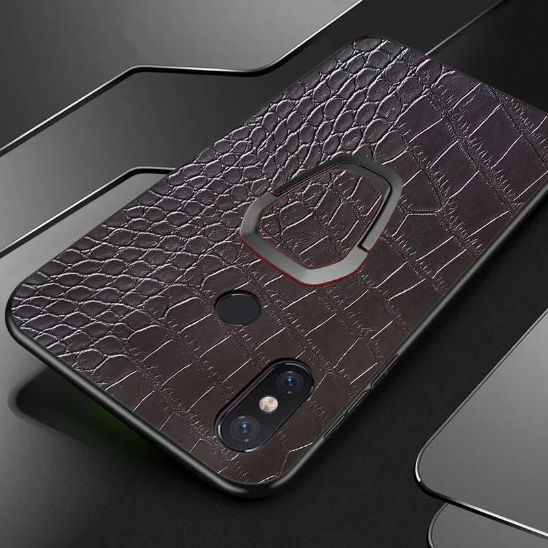 Чехол для xiaomi mi 9 a2 8 lite x 2 2s 3 5x 6x a1 с крокодиловым узором автомобильный держатель