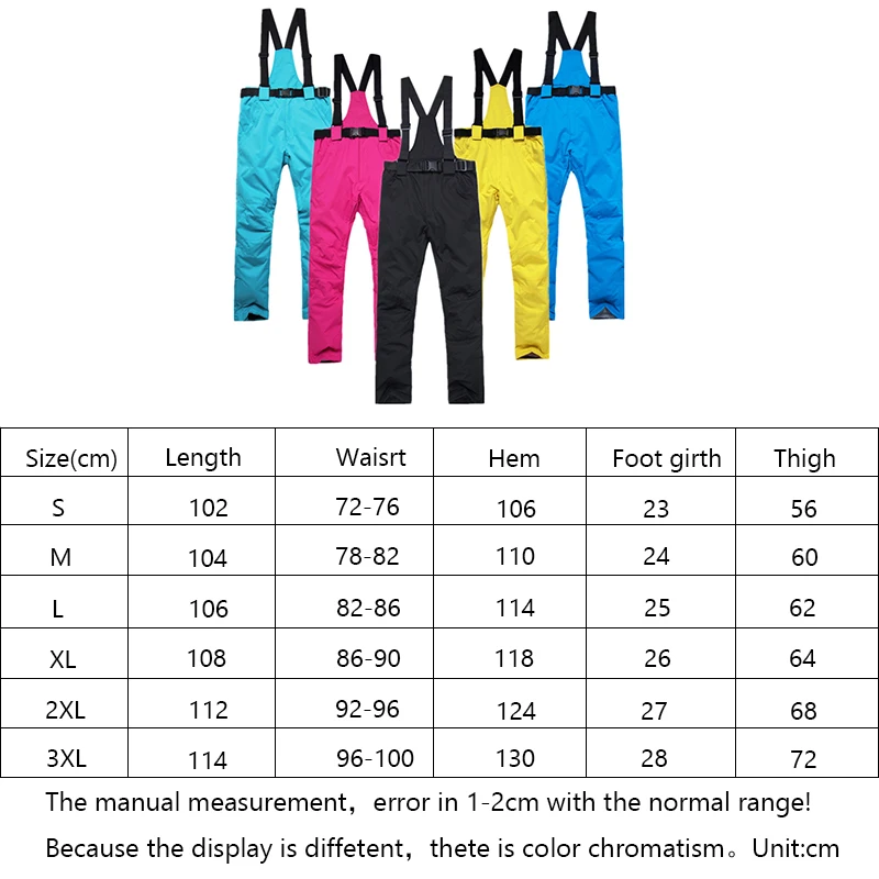 Зимние женские лыжные брюки, водонепроницаемые уличные сноубордические брюки, зимние штаны, мужские ветрозащитные зимние штаны, комбинезоны, сохраняющие тепло