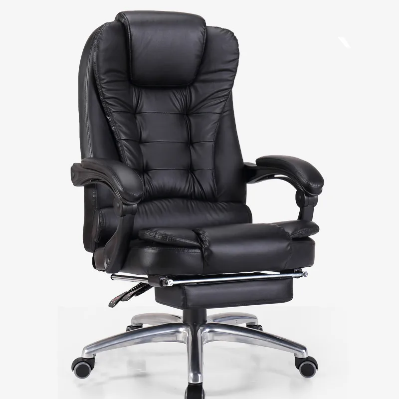 Подлинное кожаное офисное кресло домашний массажный компьютерный стул Boss поворотный подъемный игровой стул кресло Silla Oficina Silla Gamer