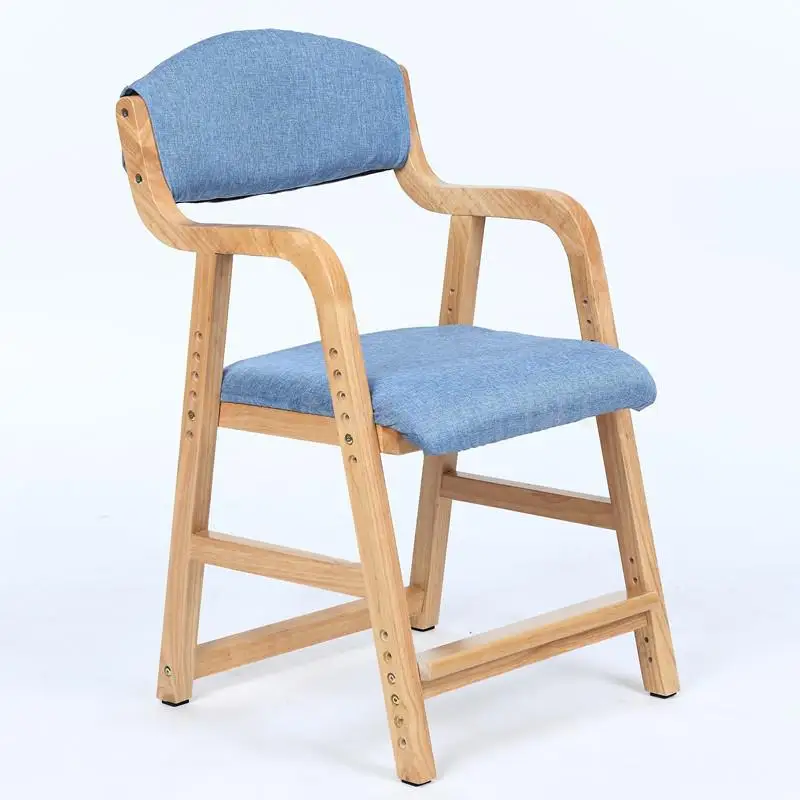 Детская учебная спинка кресла, настольный стул для начальной школы, студенческий стул, домашнее Письмо C - Цвет: Same as picture 1
