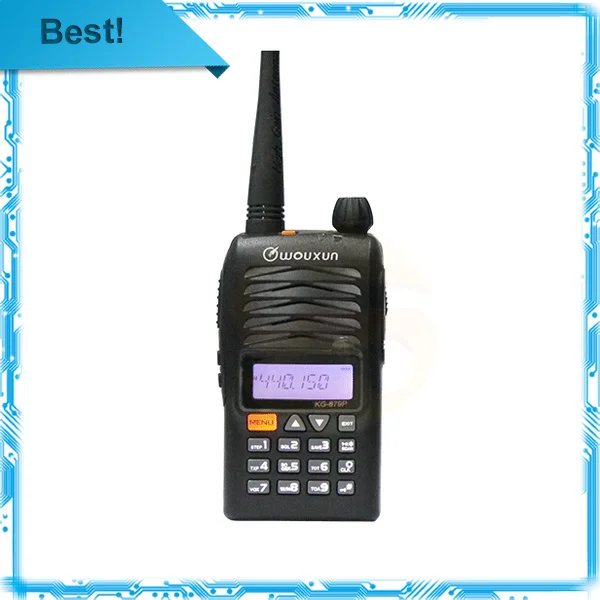 New WouXun KG 679P Portable Radio Walkie Talkie 5W 128CH UHF/VHF DTMF