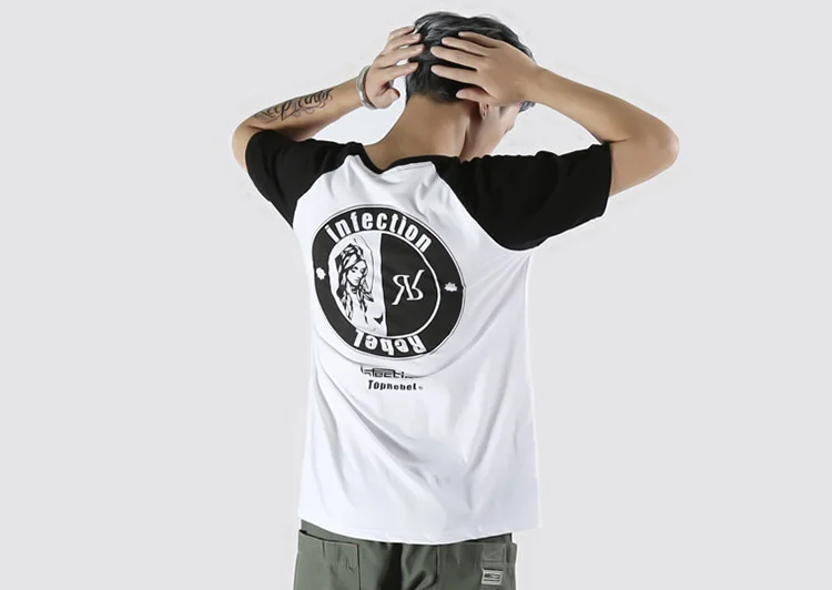 Качественная футболка для скейтбординга или хип-хоп, для мужчин или для женщин, уличная одежда, изготовленная из мультфильма, спортивные футболки с коротким рукавом, 2 цвета
