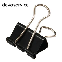 Metal Binder Clips Paper Clip 51mm Office Learning Supplies  Stationery Binding Files Documents