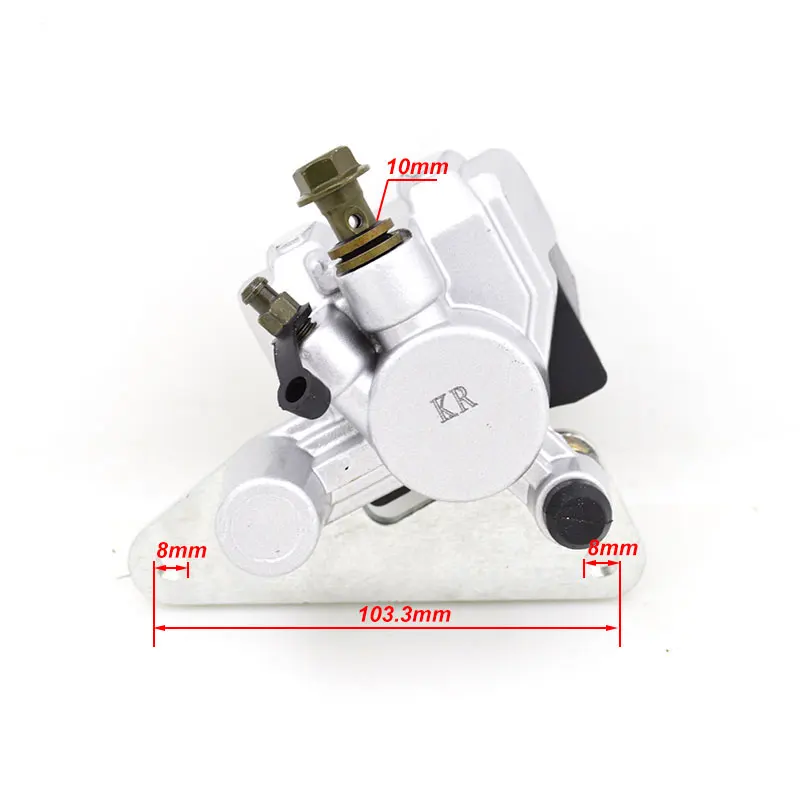 

Motorcycle Disc Brake Caliper Brake Shoe Sets For Honda WH100 SCR100 GCC100 WH 100 Spare Parts