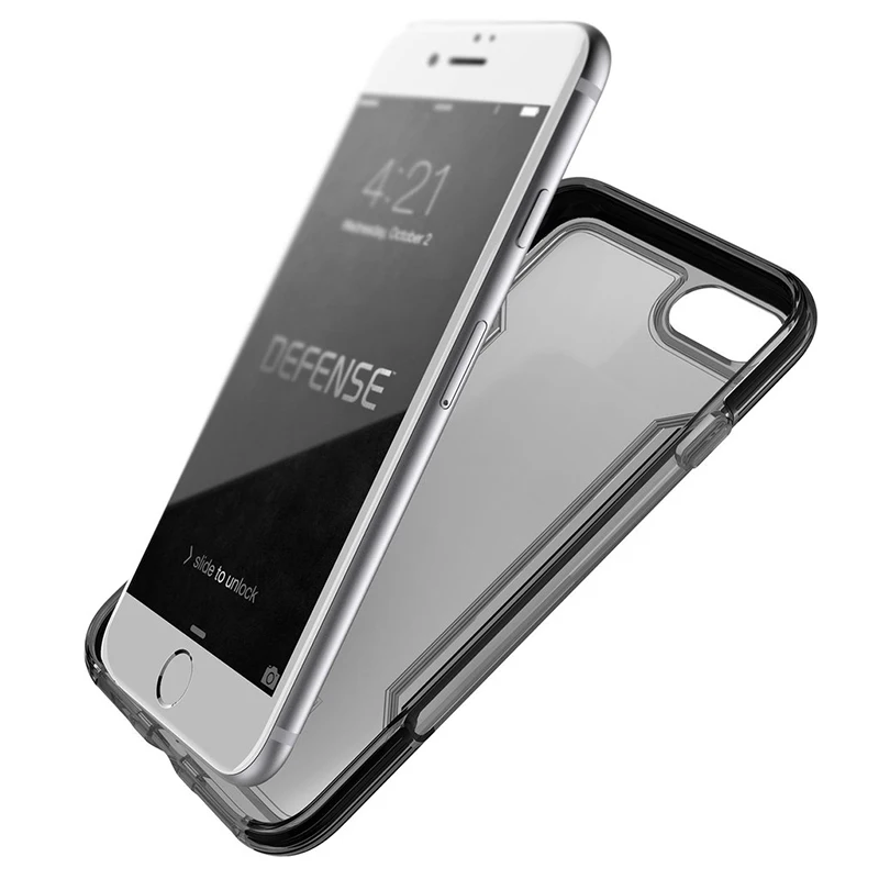 Чехол для телефона X Doria iPhone 7 8 Plus прозрачный защитный чехол в стиле милитари