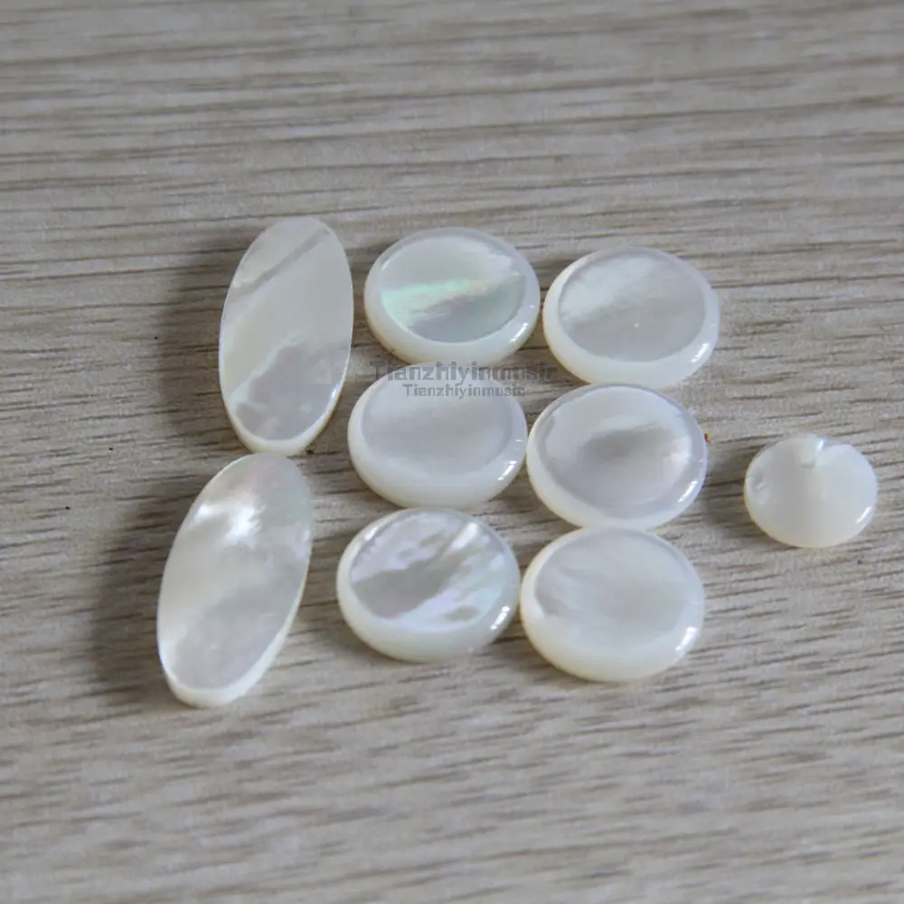

Saxophone Real Mother of Pearl Key Buttons Inlays